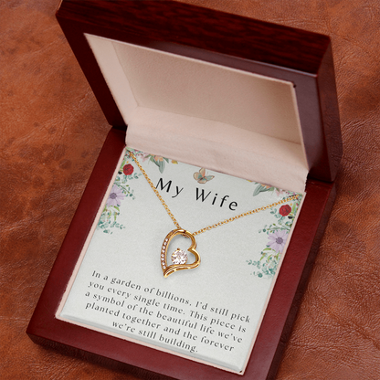 Wife - you are once in a lifetime find love necklace - WL0001
