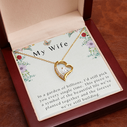 Wife - you are once in a lifetime find love necklace - WL0001