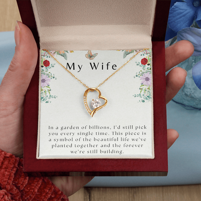 Wife - you are once in a lifetime find love necklace - WL0001