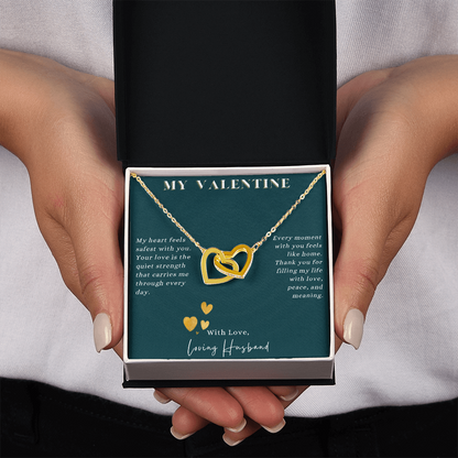 My Valentine Wife - My heart feels safe with you - WL0003