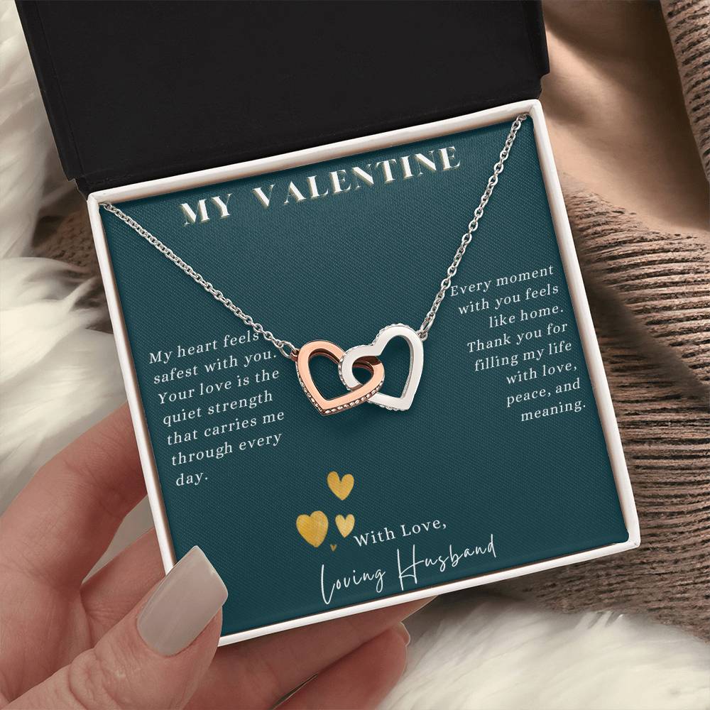 My Valentine Wife - My heart feels safe with you - WL0003