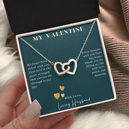 My Valentine Wife - My heart feels safe with you - WL0003