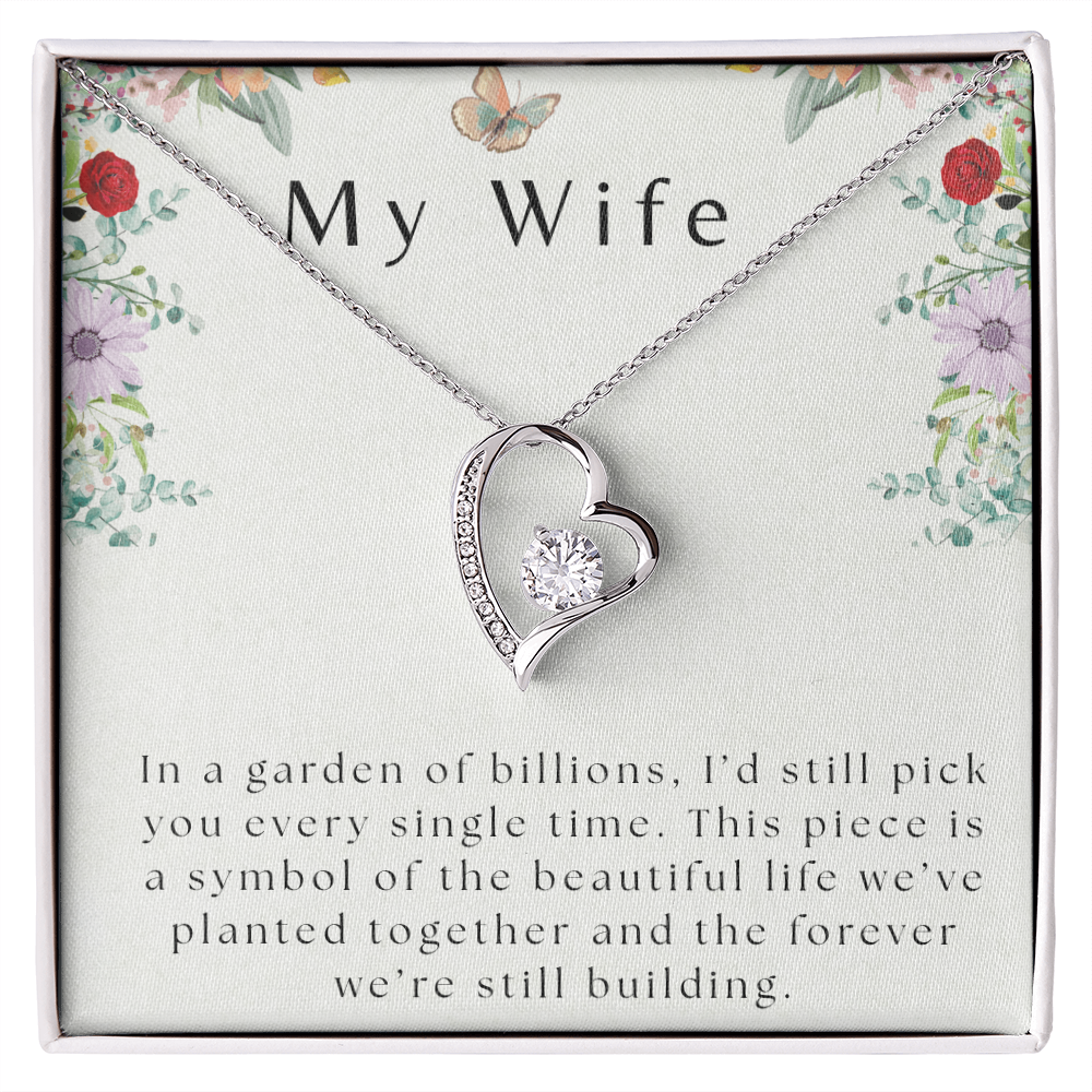 Wife - you are once in a lifetime find love necklace - WL0001