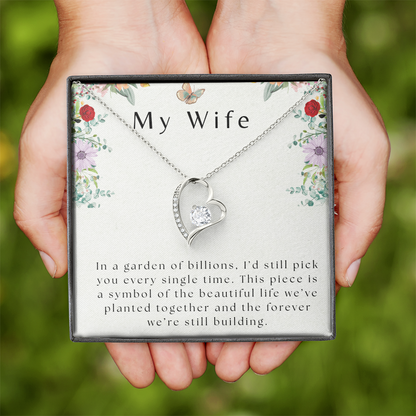 Wife - you are once in a lifetime find love necklace - WL0001