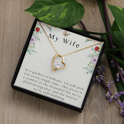 Wife - you are once in a lifetime find love necklace - WL0001